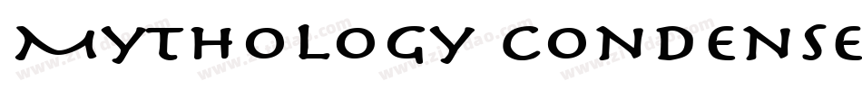 Mythology Condensed Bold字体转换